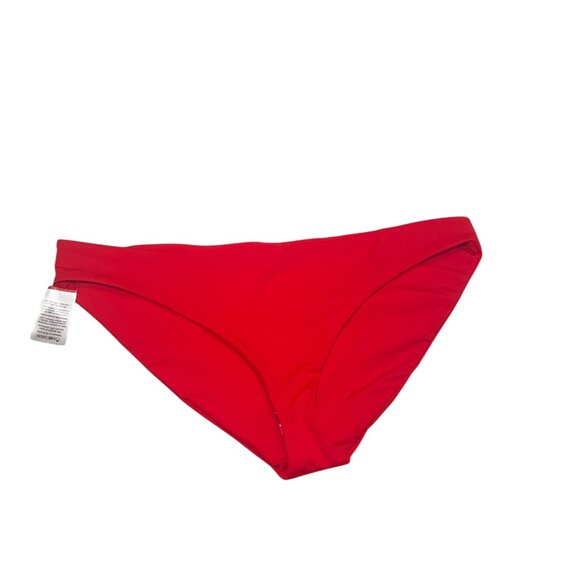 Mara Hoffman Kay Bikini Bottom Red XL NWTL Sanitary Liner Intact - Picture 2 of 5